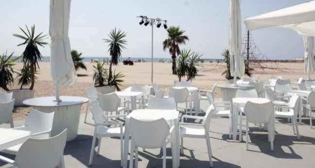 Apart Port Arenal con terraza y piscina Burriana Exterior foto